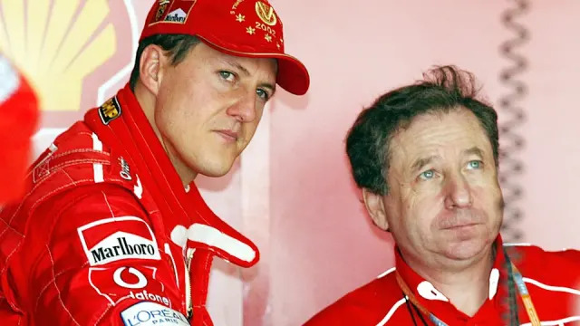 Michael Schumacher et Jean Todt